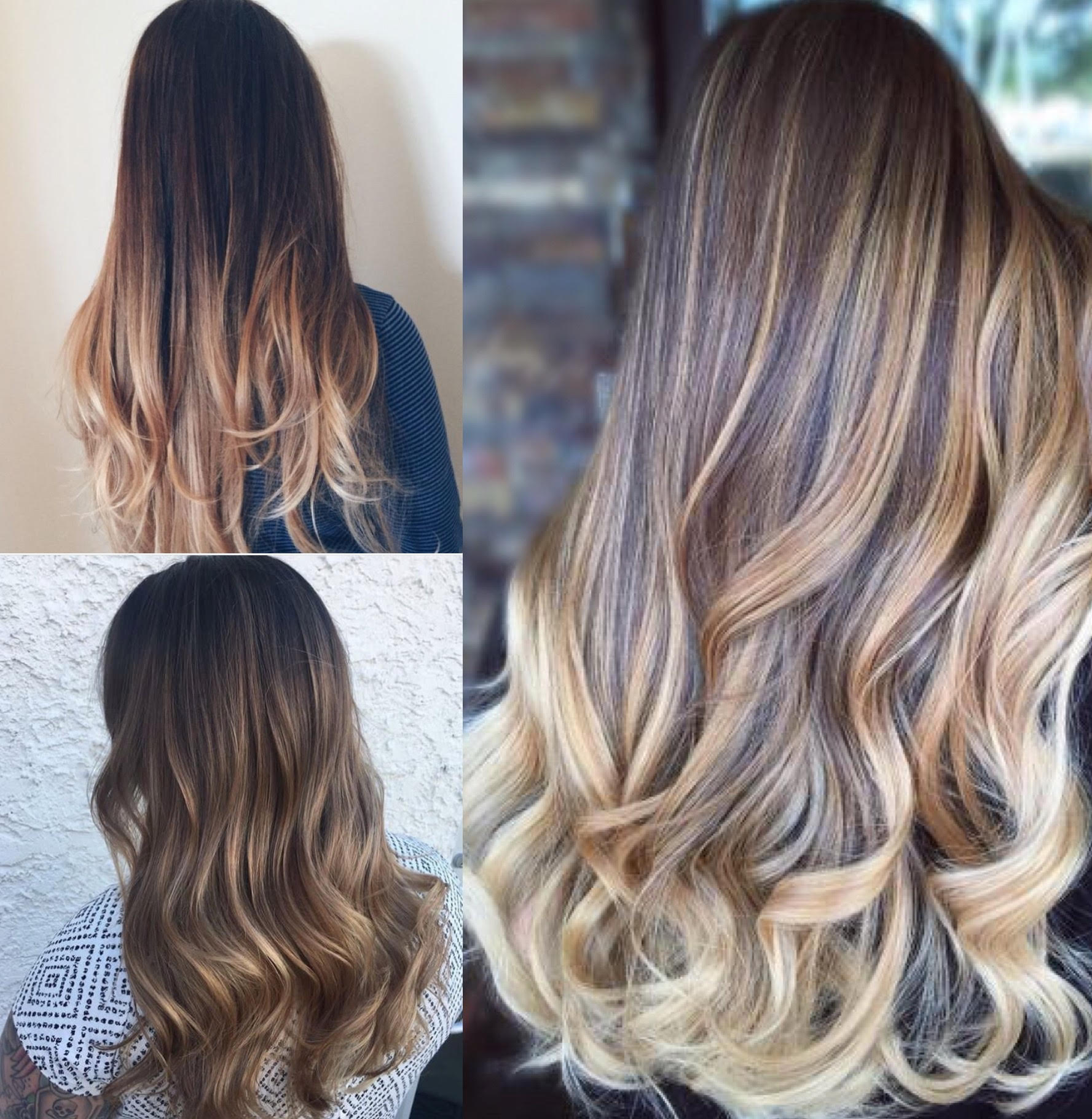 Color Melt Balayage Ombre 