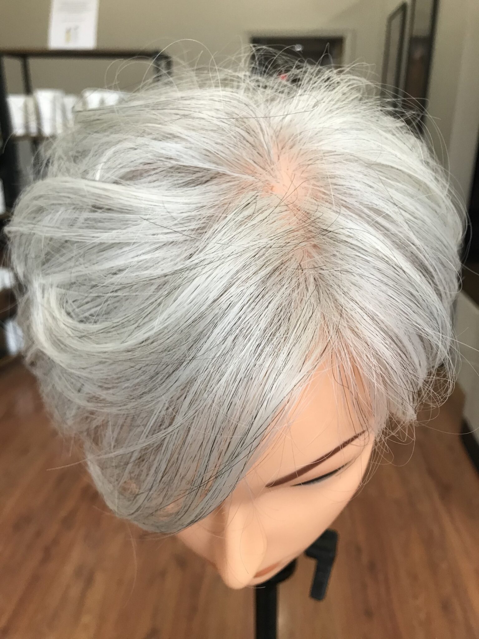 Grey Hair Enhancements Toppers And Wigs The Salon At 10 Newbury 0651